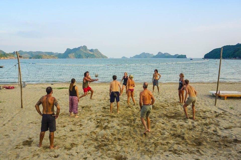 Woodstock Beach Camp Hien Hao Exterior foto